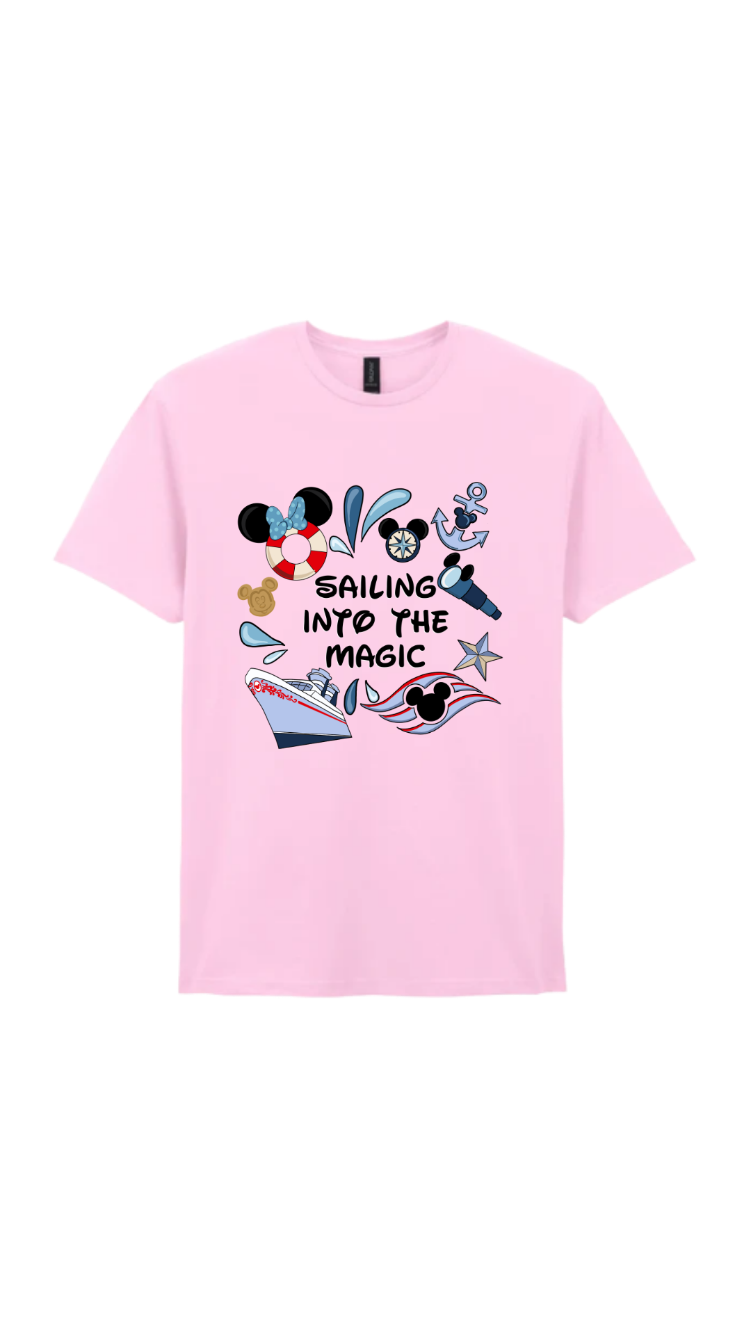 Sailing Into The Magic Graphic Tee