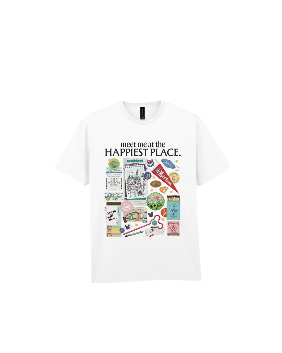 Meet Me at the Happiest Place Graphic Tee