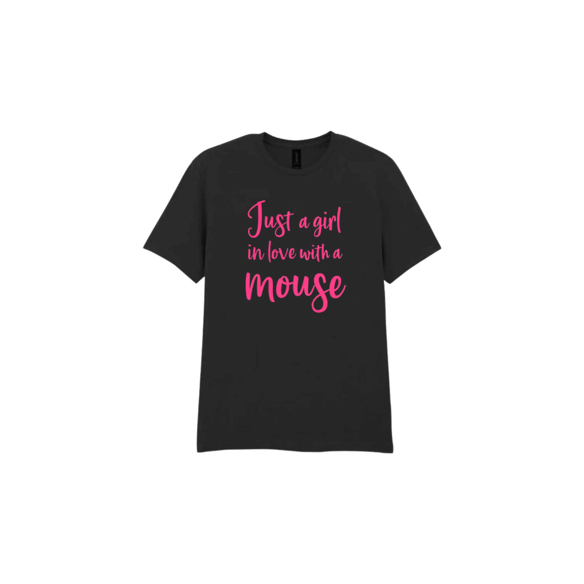 Just a Girl in Love with a Mouse Graphic Tee
