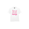 Just a Girl in Love with a Mouse Graphic Tee