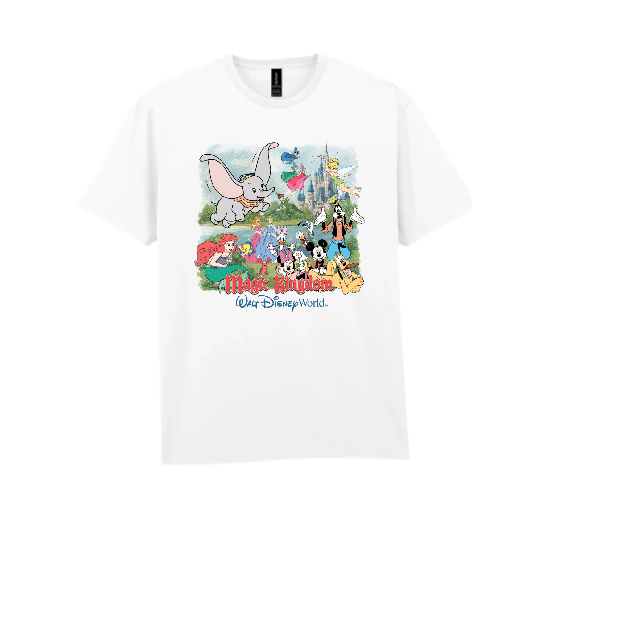 Magic Kingdom Vintage Characters Graphic Tee