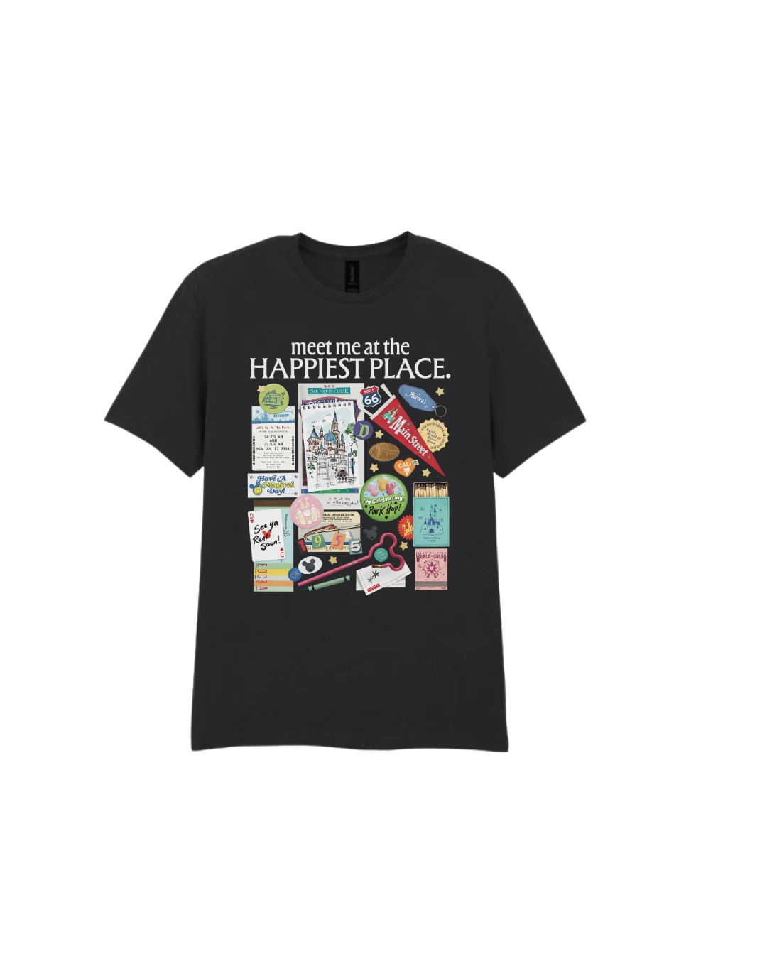 Meet Me at the Happiest Place Graphic Tee