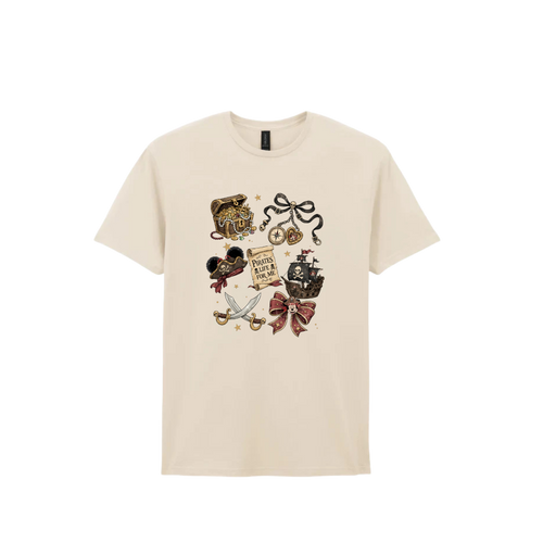 A Pirate's Life for Me Graphic Tee